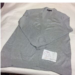 Love‎ Ellie Lightweight Cardigan Casual Long Sleeve XXL Gray Cozy Comfort